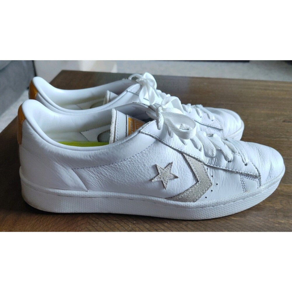 Converse Pro Leather Ox 155322C Mens White SIZE 11.